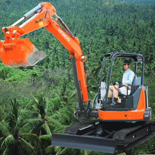 小型挖掘机 - ZX48U-5A - HITACHI Construction Machinery - 履带式 / Tier 2 / 用于建筑工地