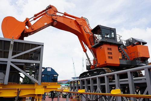 柴油疏浚船 - EX series - HITACHI Construction Machinery