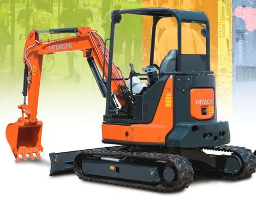 小型挖掘机 - ZX38U-5A - HITACHI Construction Machinery - 履带式 / Tier 2 / 用于建筑工地
