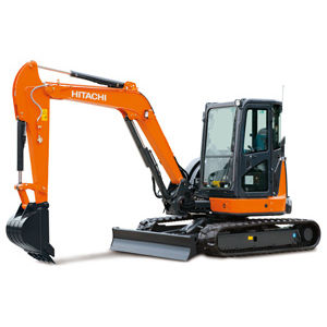 小型挖掘机 - ZX55U-5A - HITACHI Construction Machinery - 履带式 / Tier 2 / 用于建筑工地