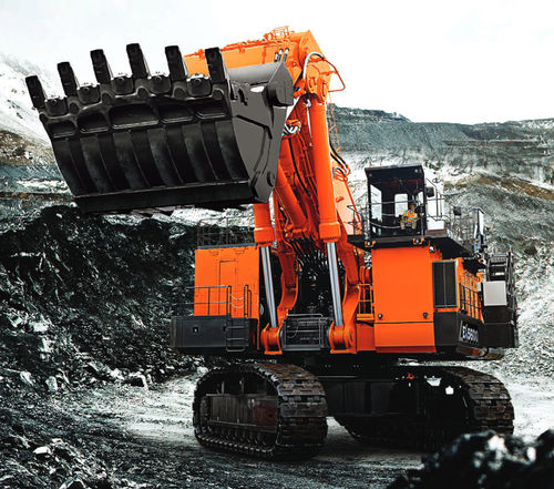 履带式正铲挖掘机 - EX5600-7 - HITACHI Construction Machinery - 采矿/采石