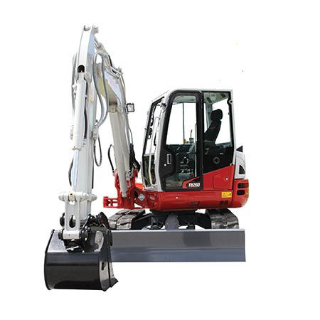 小型挖掘机 - tb260 - takeuchi - 履带式 / 柴油 / 用于建筑工地