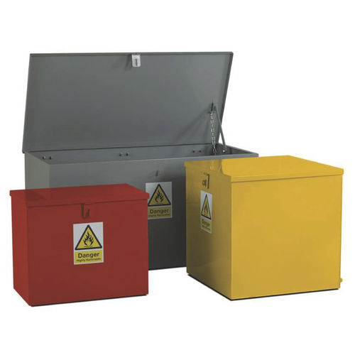 钢货物箱 - FTB, STB, ORB Series - Redhill Manufacturing - 带盖