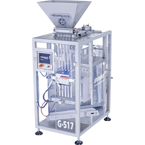 立式装袋机 - G-517 - altunpack makine san tic ltd şti - PLC控制 / 条状包装 / 用于糖