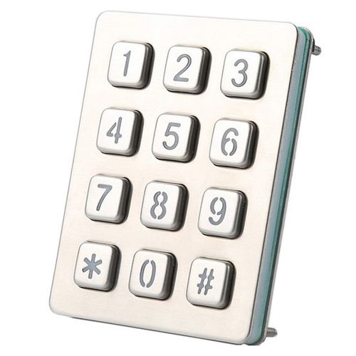12键数字键盘 - CK-KE9473-BL - Clickin Industrial Co., Ltd. - 面板式 / 不锈钢 / 防破坏