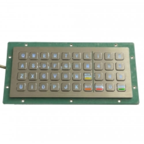 面板式键盘 - CK-KB211108-BL - Clickin Industrial Co., Ltd. - 机械按键 / 不锈钢 / 抗冲击
