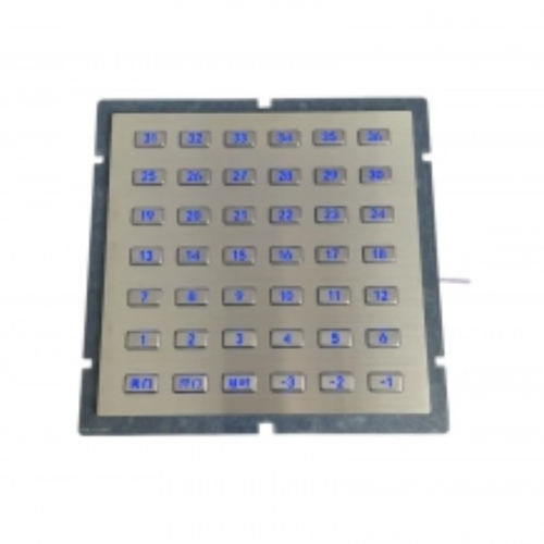 42键数字键盘 - CK-KE3IN1 - Clickin Industrial Co., Ltd. - 面板式 / 磨砂不锈钢 / 不锈钢