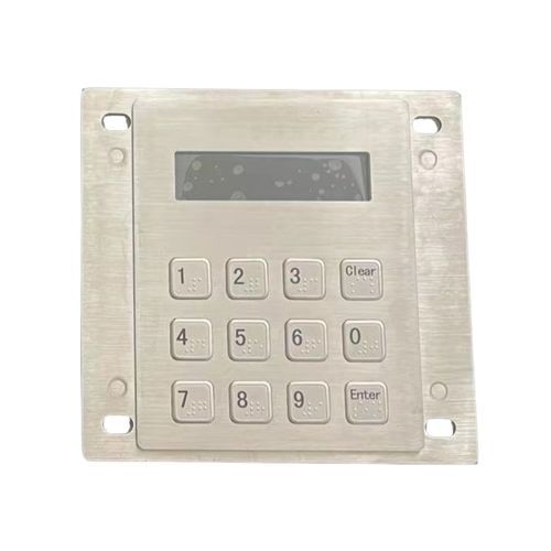 12键数字键盘 - CK-KE11994-LCD -NB - Clickin Industrial Co., Ltd. - 面板式 / 不锈钢 / 硅类橡胶
