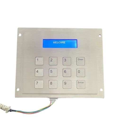 12键数字键盘 - CK-KE3IN1-LCD - Clickin Industrial Co., Ltd. - 面板式 / 304不锈钢 / USB