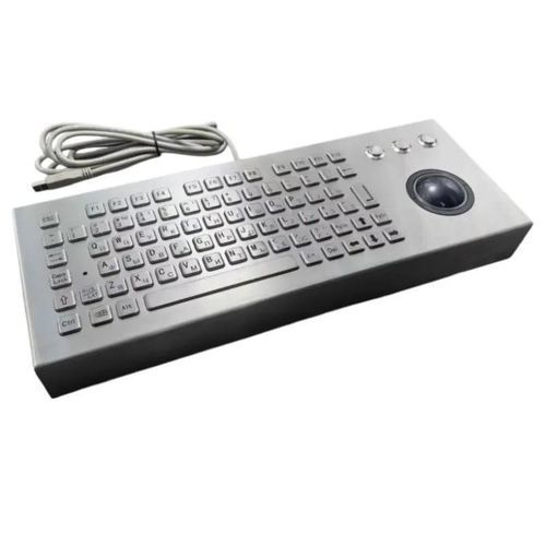 台式键盘 - CK-KB17IN1-50TBDT - Clickin Industrial Co., Ltd. - 碳接触 / 轨迹球 / 工业