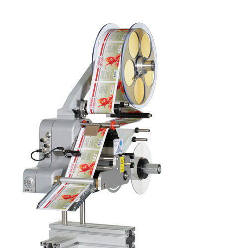 自动贴标机 - Alpha Compact - Weber Marking Systems - 瓶子 / 用于包装 / 包裹