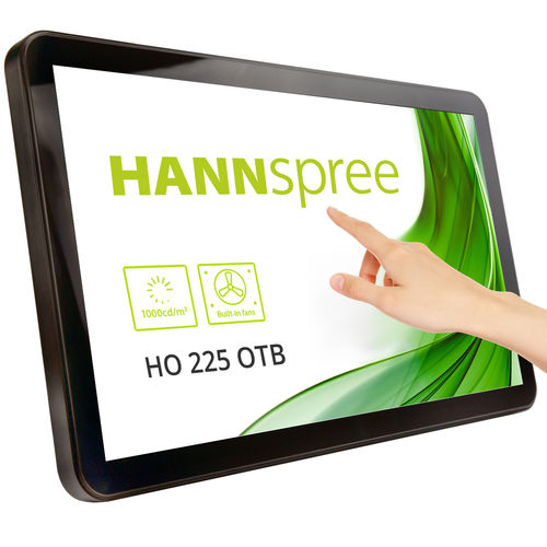 开放式框架显示器 - HO225OTB - Hannspree - TFT / 多触点触摸屏 / 感应电容