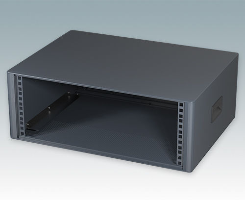 19"机架盒 - M66194 series - Metcase - 长方形 / 铝 / 电子设备