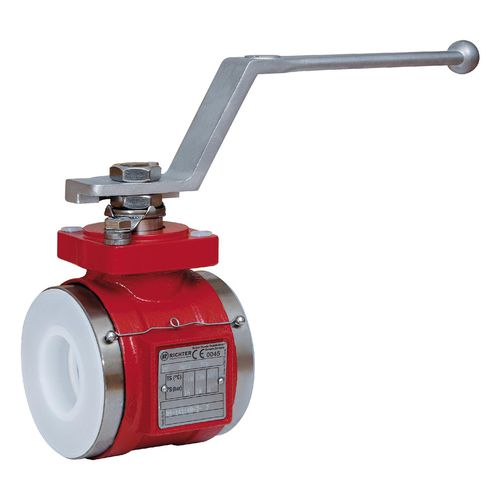 球形阀 - KK series - Richter Chemie Technik/瑞希特 - 手动 / 控制 / 双法兰