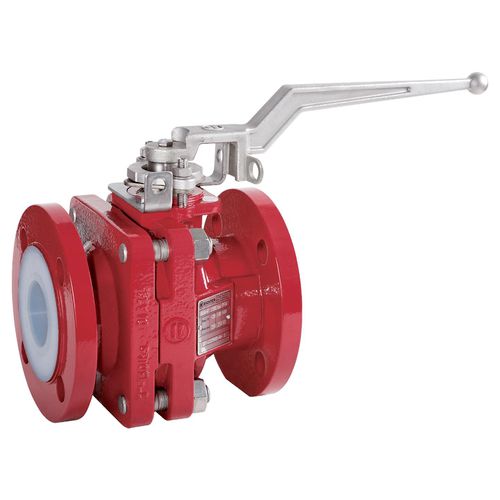 球形阀 - BVA series - Richter Chemie Technik - 手动 / 法兰 / 单片式