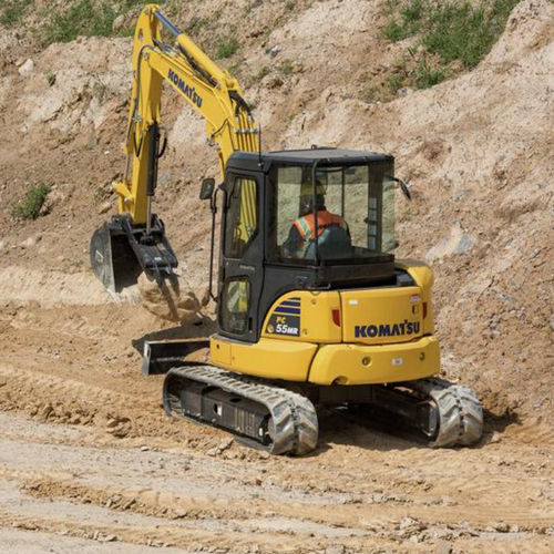 小型挖掘机 - PC55MR-5 - Komatsu Construction and Mining Equipment - 履带式 / 柴油
