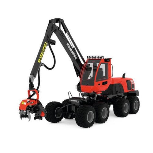 带轮伐木采伐机 - 901XC-6 - Komatsu Construction and Mining Equipment