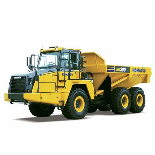 运输卡车 - HM300-5 - Komatsu Construction and Mining Equipment - 3车轴 / 用于不平地形