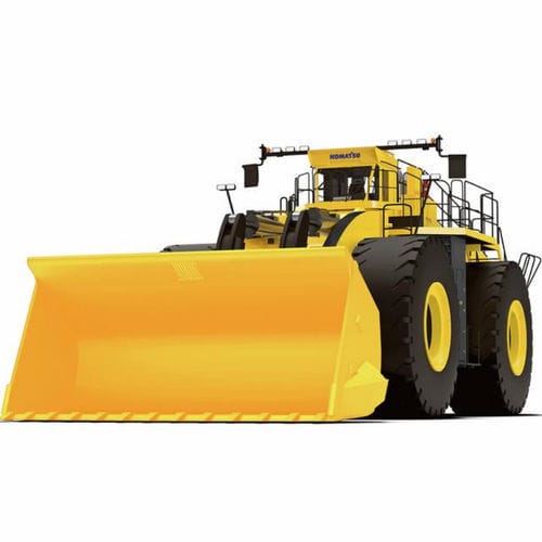带轮装载机 - WE2350 - Komatsu Construction and Mining Equipment - 铰接式 / 重型 / 矿用
