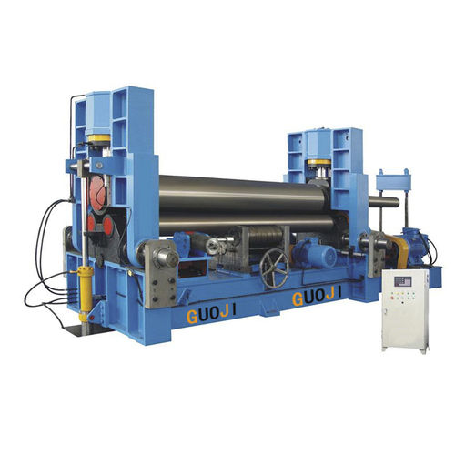 三辊卷板机 - GJW11S-35X3000 - Nantong Guoji Machinery Equipment Co.,Ltd. - 液压 / 自动 / 移动控制面板