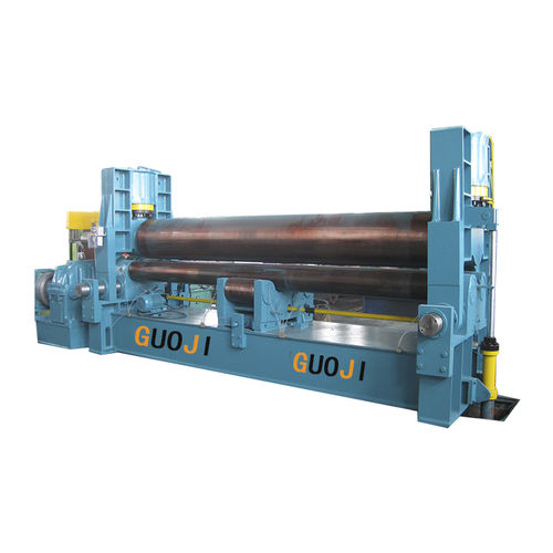 三辊卷板机 - GJW11S-25X4000 - Nantong Guoji Machinery Equipment Co.,Ltd. - 液压 / 移动控制面板