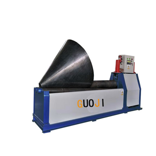 四辊卷板机 - GJWZ-8X2000 - Nantong Guoji Machinery Equipment Co.,Ltd. - 液压 / 移动控制面板 / 锥形