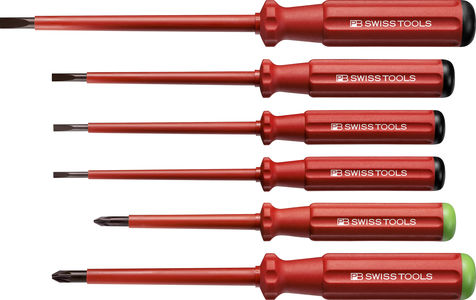 绝缘螺丝刀 - PB 5543, PB 5551 CBB - PB Swiss Tools ( Shanghai) Trading Co.,Ltd - 扁平 / 米字形 / 钢