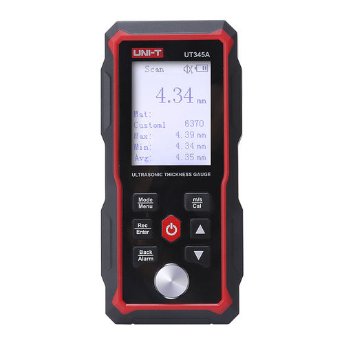 金属测厚仪 - UT345A - UNI-TREND TECHNOLOGY (CHINA) CO., LTD. - 板 / 便携式 / 超声波