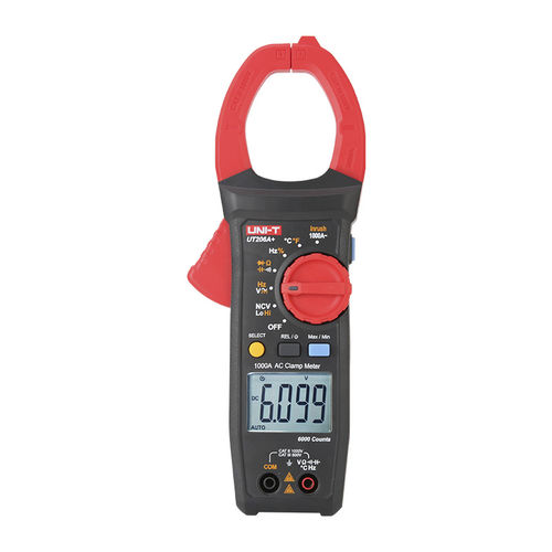 数字钳型表 - UT205A+ - UNI-TREND TECHNOLOGY (CHINA) CO., LTD. - 手持式 / 1000 A / cat II