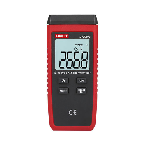 热电偶温度计 - UT320 series - UNI-TREND TECHNOLOGY (CHINA) CO., LTD. - 探头 / LCD显示 / K