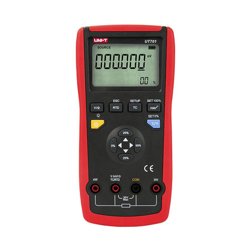 温度校准器 - UT701  - UNI-TREND TECHNOLOGY (CHINA) CO., LTD. - 用于热电偶 / 用于RTD传感器 / 手提式