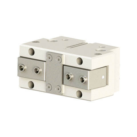 气动夹持器 - DQZAJ03-125-3／15 - Guangzhou Haozhi Industrial Co., Ltd - 角度 / 双爪 / 挠性