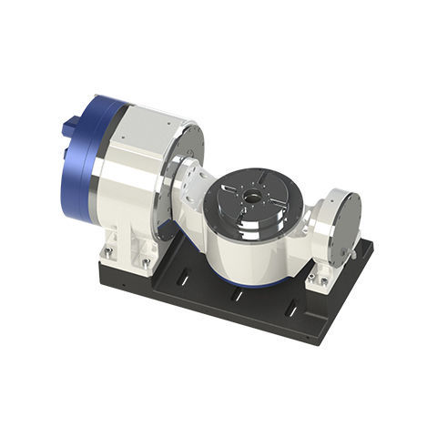 电机驱动回转工作台 - DZDC series - Guangzhou Haozhi Industrial Co., Ltd - 立式 / 可倾斜 / 用于机加工
