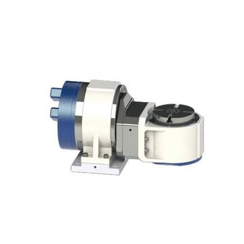 电机驱动回转工作台 - DZDA-100-350/401-105/20-A26-A/02 - Guangzhou Haozhi Industrial Co., Ltd - 卧式 / 用于机加工 / 紧凑型