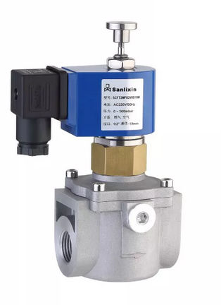 直动电磁阀 - SCFT  - SANLIXIN SOLENOID VALVE CO., LTD - 双通 / NO / 燃气