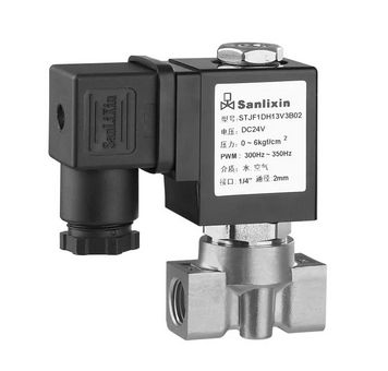 直动式电磁阀 - STJF  - SANLIXIN SOLENOID VALVE CO., LTD - 双通 / 常闭 / 水