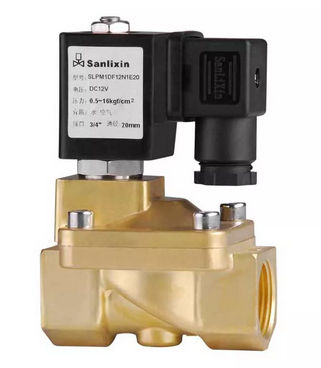 直动式电磁阀 - SLPM  - SANLIXIN SOLENOID VALVE CO., LTD - 2位2通 / 常闭 / 空气
