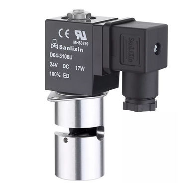 直动式电磁阀 - SJGF  - SANLIXIN SOLENOID VALVE CO., LTD - 2位2通 / 常闭 / 水