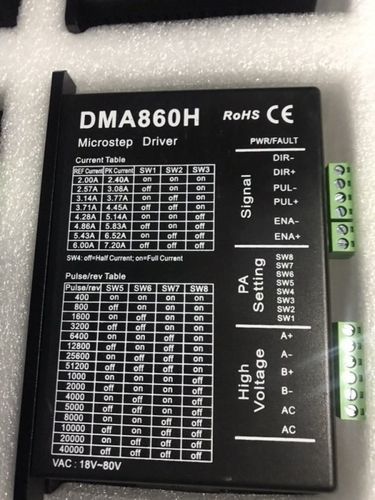 步进式电机驱动器 - DMA860H - Shanghai Siheng Motor Co., Ltd - DC / BLDC / 双相步进