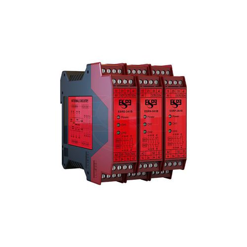 安全继电器模块 - ESR - Shenzhen ESPE technology Co., LTD - DIN导轨