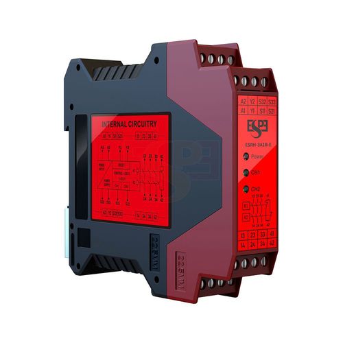 安全继电器模块 - ESRH-3A1B - Shenzhen ESPE technology Co., LTD - DIN导轨 / 小功率 / 保险丝式