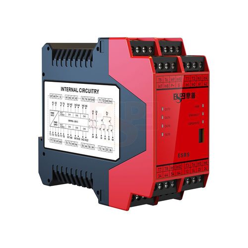 紧急制动安全监控继电器 - ESRS  - Shenzhen ESPE technology Co., LTD - 2NO / PNP / PLe