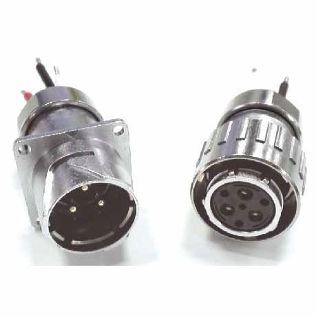 环形连接器 - HR43 Series - Hirose Electric Europe B.V. - RF / 压接式 / 卡口式