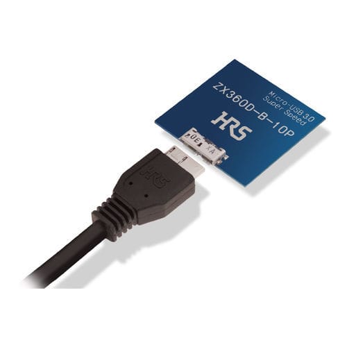 数据连接器 - ZX360 Series - Hirose Electric Europe B.V. - USB / SMT / 平行