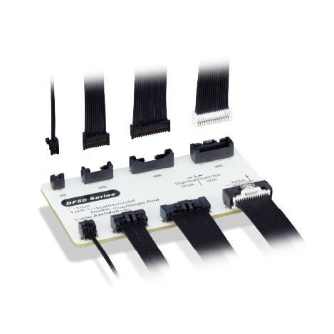 数据连接器 - DF50 Series - Hirose Electric Europe B.V. - 钉头 / SMT / 线对板