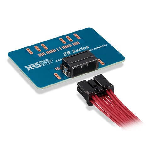 线对板电连接器 - ZE05 Series  - Hirose Electric Europe B.V. - 数据 / 混合 / SMT