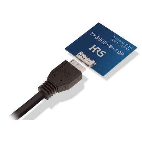 数据连接器 - ZX360 Series - Hirose Electric Europe B.V. - USB / SMT / 平行