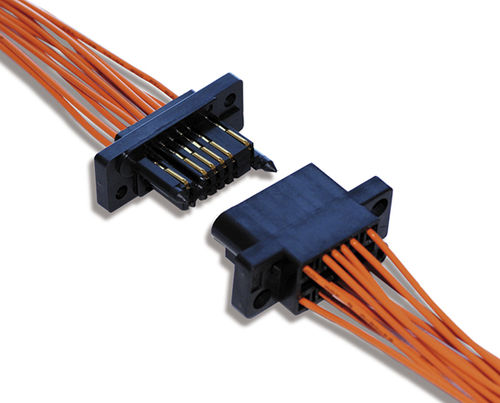 线对板连接器 / 底板 / 矩形 / 无焊