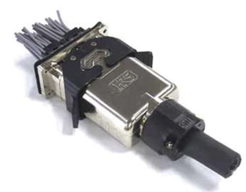 供电连接器 - PQ-W series - Hirose Electric Europe B.V. - 直线型 / 闭锁式 / 电池