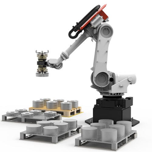 上下料机器人 - Pallet-Load Multi - RoboJob - 用于卸货 / 铣削